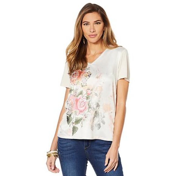 Mixed Media Tee - Picture 2 of 8